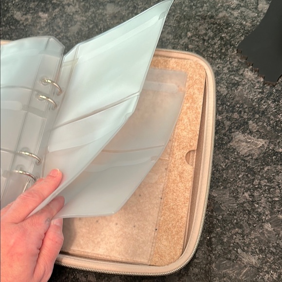 ProCase Blush Jewelry Organizer Zippered Binder Hard Outer Case NWOT - Picture 10 of 16